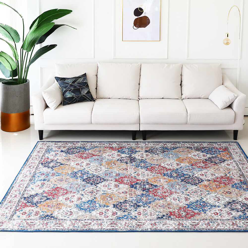 [페르시안] 드로잉 팔레트 미디움블루 러그