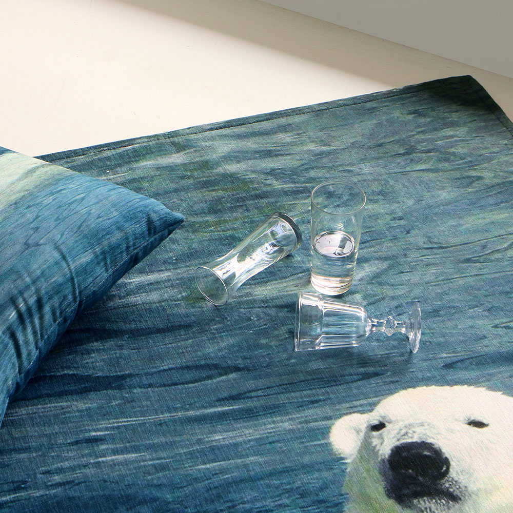 [랜디케어] polarbear 셔닐 발수 러그