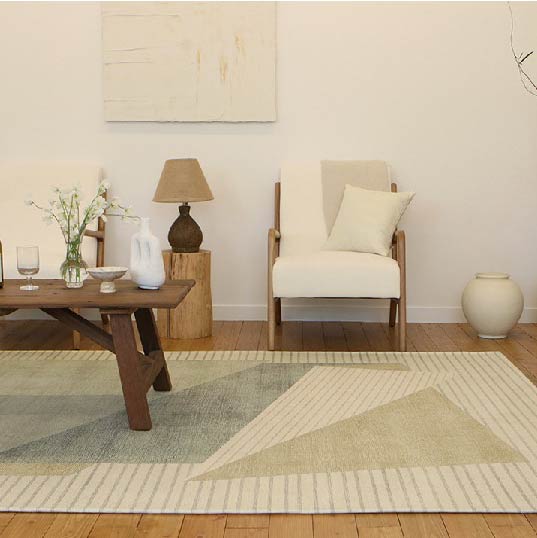 [랜디케어] 모던디자인 셔닐 발수 러그