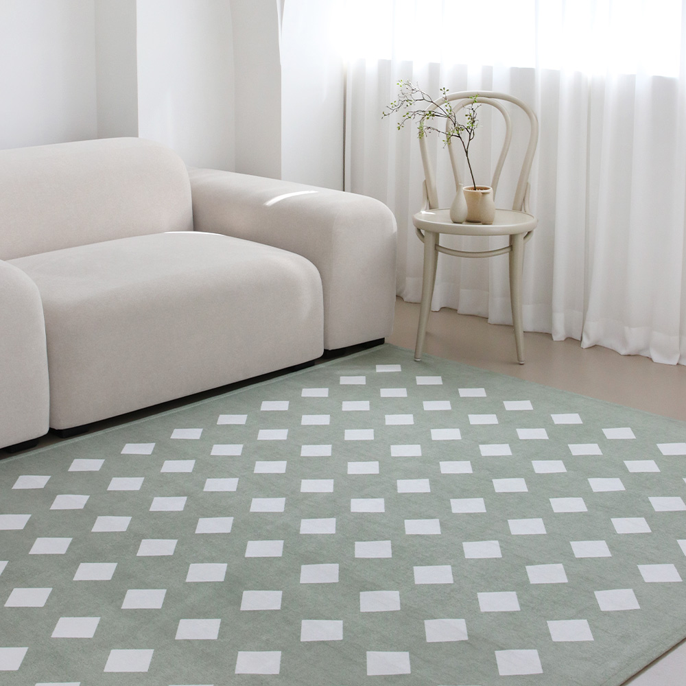 [랜디케어] 다이아 셔닐 발수 러그