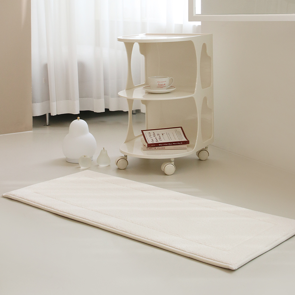 메모리폼 폭신한 라인티 매트