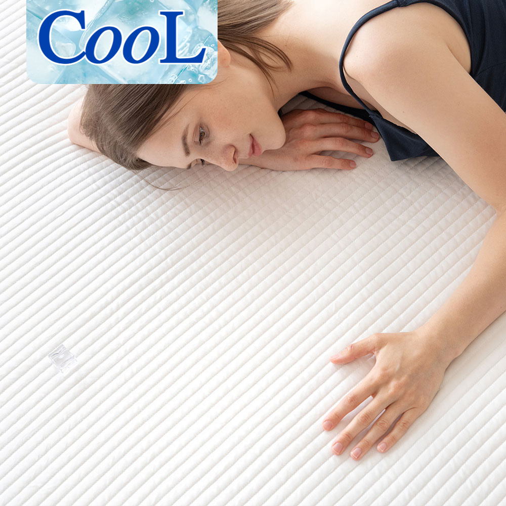 [냉감소재] 스트라이프 줄누빔 여름패드