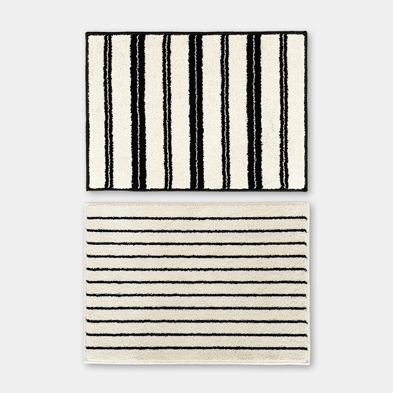 [터프팅] 선염 스트라이프 매트