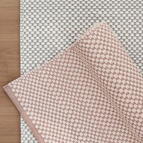 인도산 더체시 짜임 면러그