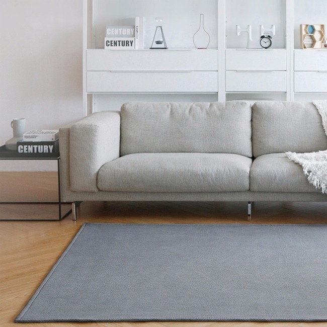 [한정특가]이븐 면 러그