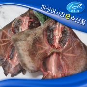 국산가오리 반건조가오리 2마리 마른가오리 대크기 건가오리 찜 조림용 말린가오리 마른생선