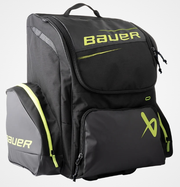 BAUER ELITE WHEEL BACKBAG BLK Junior