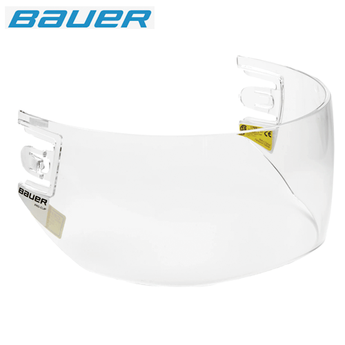 BAUER PRO CLIP WAVE LG Visor Clear