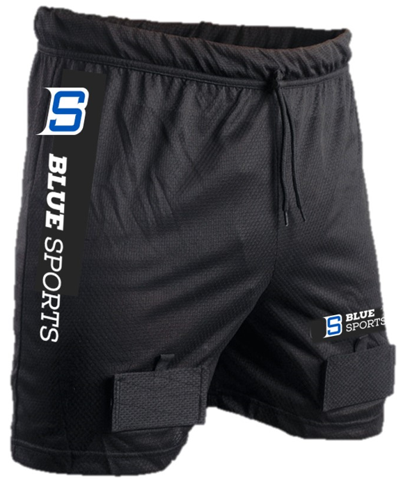 Blue Mesh Short with Pelvic Protector Junior