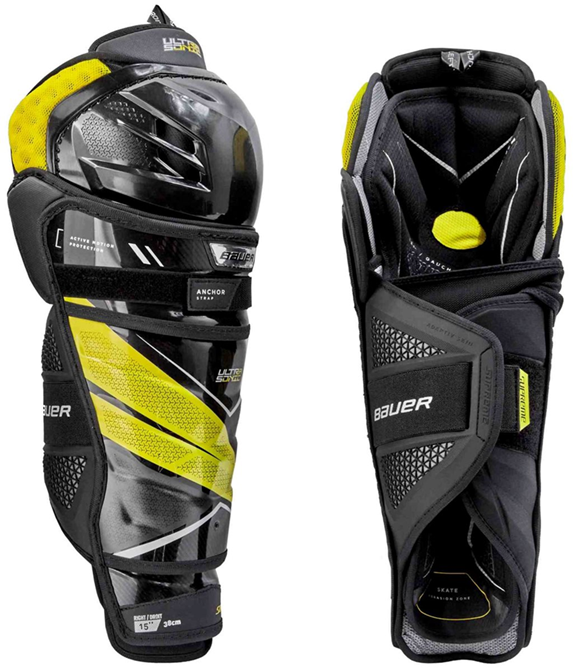 BAUER Supreme Ultrasonic Shin Guards Senior