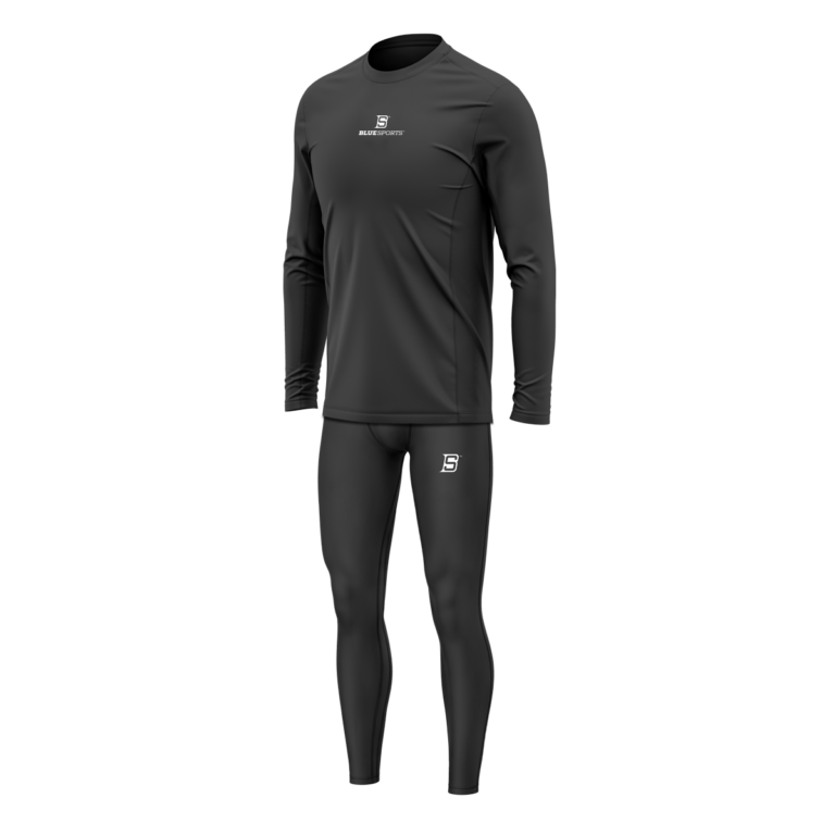BLUE Two Piece Base Layer Junior