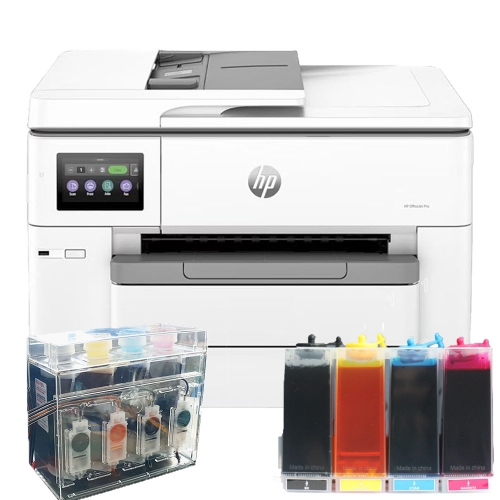 HP9730 A3 A4 칼라 복합기 인쇄 스캔 복사 무선 무한공급기 HP7740후속 무칩