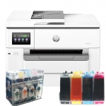 HP9730 A3 A4 칼라 복합기 인쇄 스캔 복사 무선 무한공급기 HP7740후속 무칩