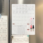 만년형 캘린더 이유식 냉장고보드(점착 철지)+세필펜 2종 증정