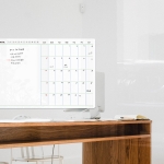 유리에 붙이는 자석 스케줄보드(점착 철지)+세필펜 2종 증정