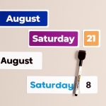 칠판 꾸미기 날짜 고무자석(월,일,요일(세트))