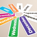 칠판 꾸미기 날짜 고무자석(월,일,요일(세트))