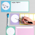 타임테이블 메모보드 붙이는 화이트보드+세필펜 2종 증정