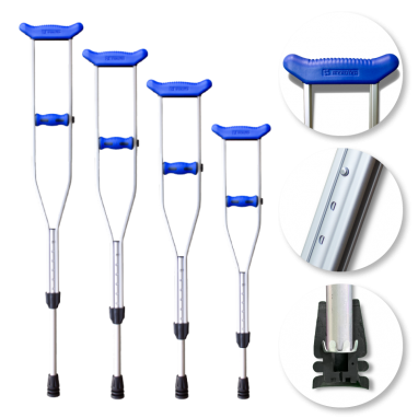 규격별 K-CRUTCH S~XL / 1조(2개)