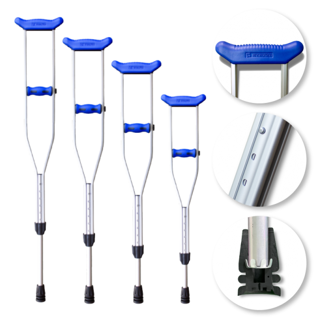 규격별 K-CRUTCH S~XL / 1조(2개)