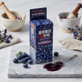 [밀타운] 블루베리 더 탄력 콜라겐 1000 블루베리 퓨레 280g
