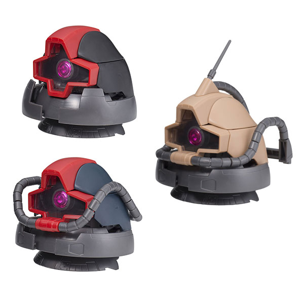 반다이 EXCEED MODEL DOM HEAD 1탄 3종 