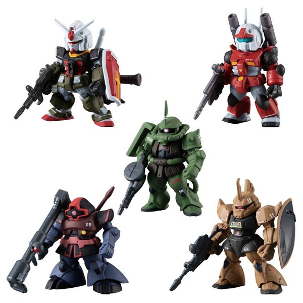 웹한정 FW GUNDAM CONVERGE : CORE 리얼 타입 5체 세트 (4549660423874)
