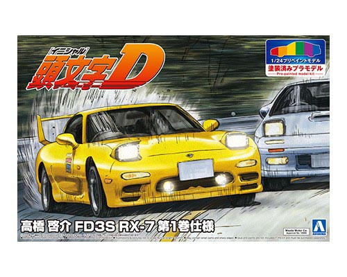 1/24 이니셜 D 다카하시 케이스케 FD3S RX-7 COMICS VOL.1 Ver.(4905083056233)
