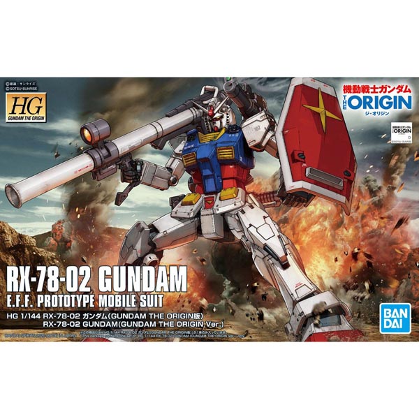 HG GTO 1/144 RX-78-2 건담 디 오리진(4573102589293) - 026