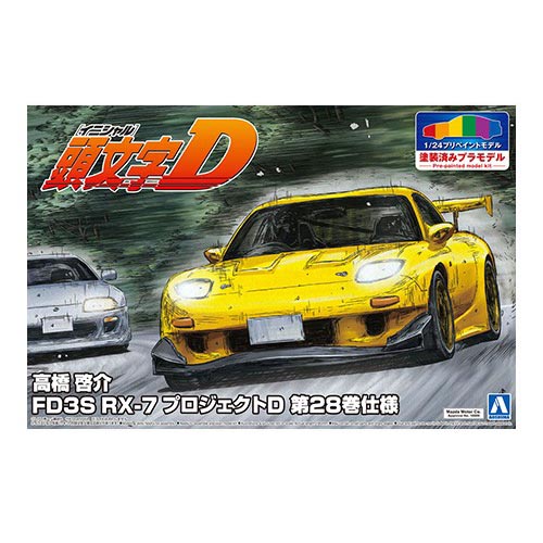 이니셜 D 다카하시 케이스케 FD3S RX-7 프로젝트 D 제28권 사양(4905083056226)
