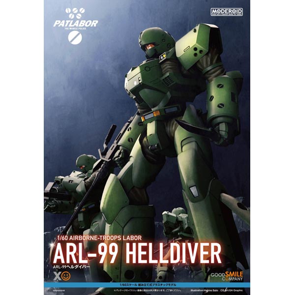 굿스마일 모데로이드 기동경찰 패트레이버 헬다이버(4580828674622) ★7월예약★