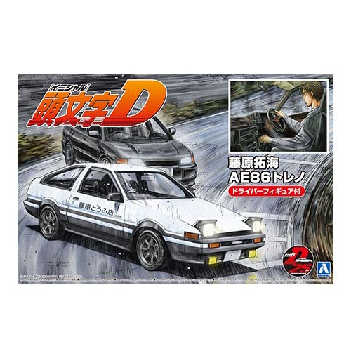 이니셜D 1/24 후지와라 타쿠미 AE86 토레노 프로젝트 D사양(4905083059548)