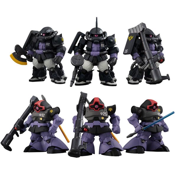 웹한정 FW GUNDAM CONVERGE:CORE 검은 삼연성 세트