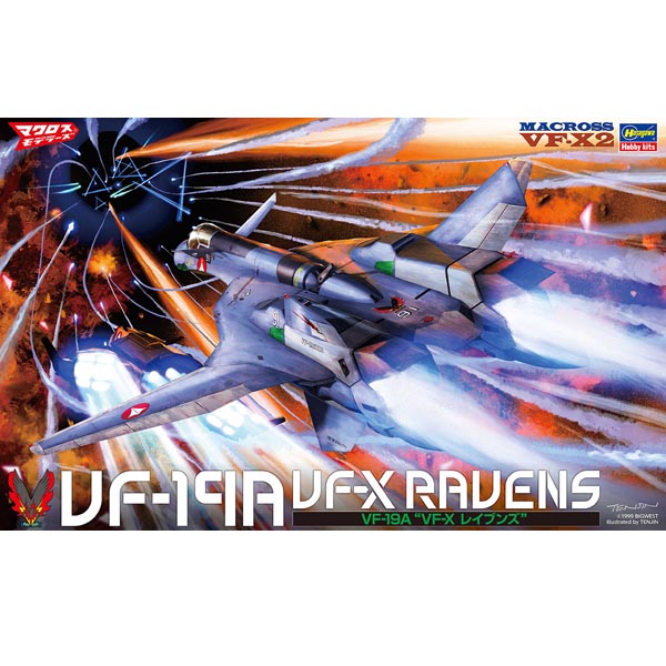 하세가와 1/48 VF-19A VF-X 레이븐즈(4967834658738)
