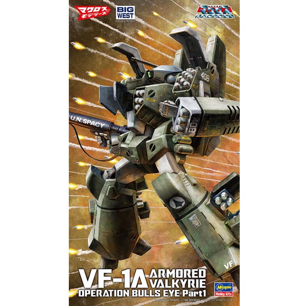 하세가와 1/72 VF-1A 아머드 발키리 불즈아이 작전 Part1 (4967834658776)
