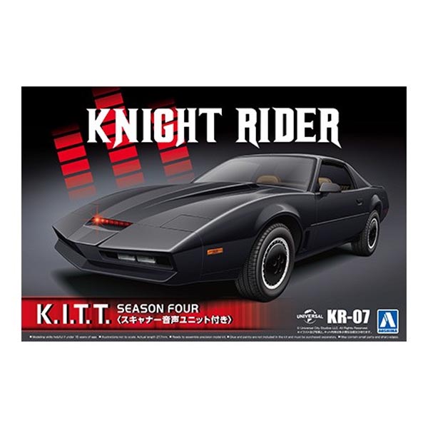 1/24 나이트 라이더 나이트 2000 KITT 시즌 IV 스캐너 음성 유닛 첨부 (4905083065617)