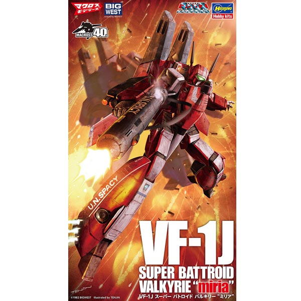 하세가와 1/72 VF-1J 슈퍼 배틀로이드 발키리 밀리아기 (4967834658820)