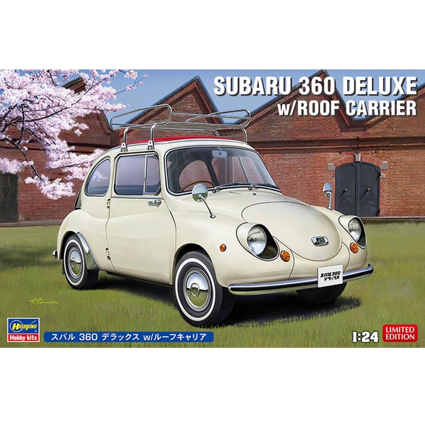 하세가와 1/24 스바루 360 디럭스 w/루프 캐리어 (4967834206229) 