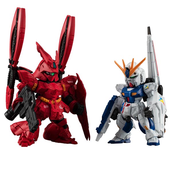 웹한정 FW CONVERGE  RX-93ff 뉴건담 & MSN-04FF 사자비 세트[4570117912665]