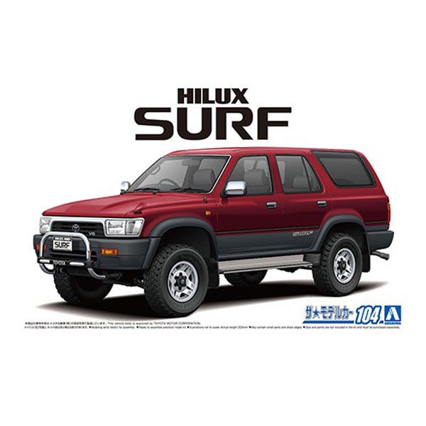 아오시마 1/24 도요타 하이럭스 서프 91 (4905083056981)