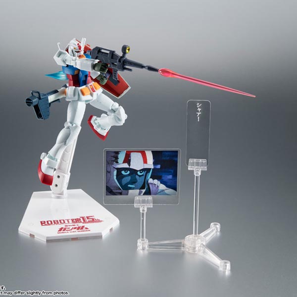 로봇혼 RX-78-2 건담 Ver.A.N.I.M.E. 로봇혼 15TH (4573102655271)★타이틀 로고 디스플레이 세트 증정★