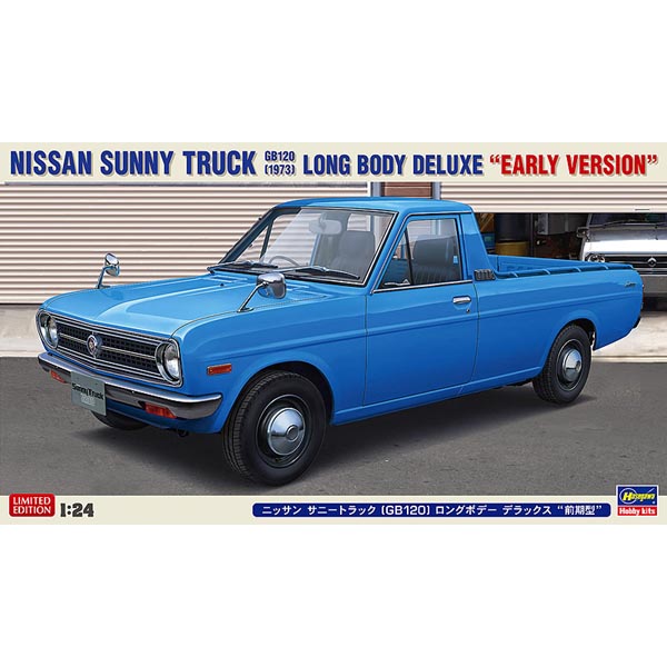 하세가와 1/24 닛산 써니트럭(GB120) 롱바디 디럭스 전기형 (4967834202672)