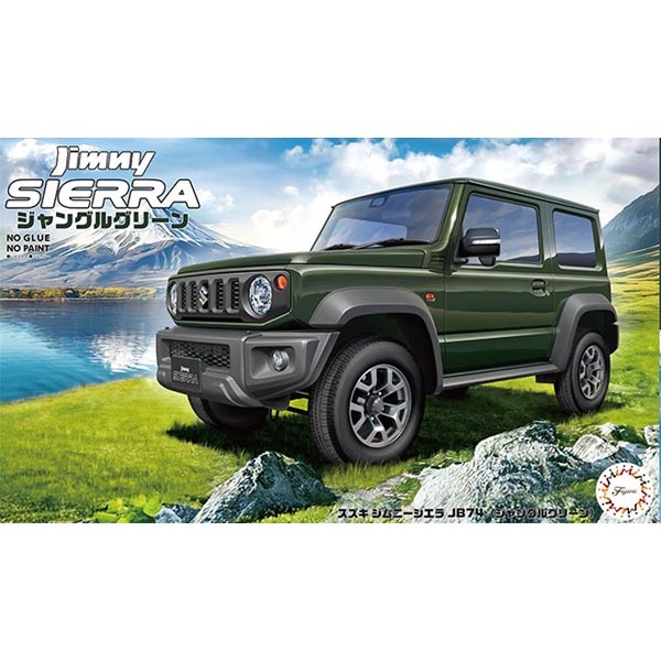 후지미 1/24 스즈키 짐니 시에라 JB74  정글 그린 (4968728066486)