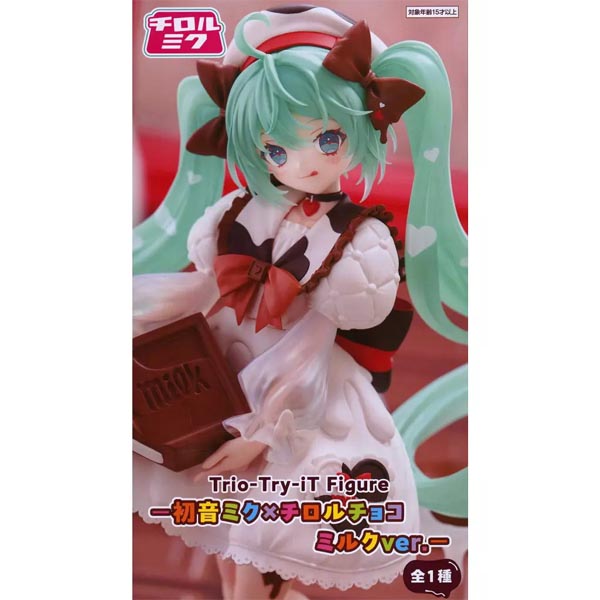 후류 보컬로이드 Trio Try iT Figure 하츠네 미쿠&times;티롤 초코 밀크ver. (4582702303871)