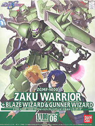 자쿠 워리어＋블레이즈 위저드＆건너 위저드 (134099)