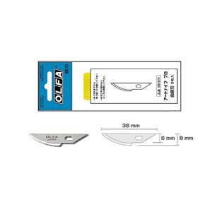 AK4용 곡선날(KB4-R/5)