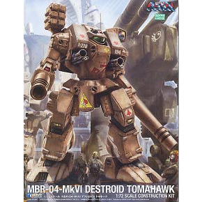 웨이브 마크로스 1/72 MBR-04-MkVI 토마호크(4943209190713)