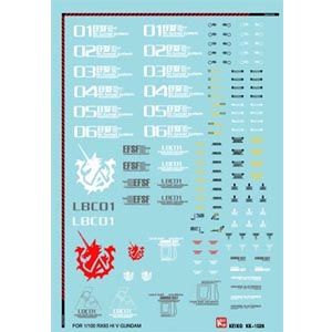 1/100 RX93 HI V GUNDAM용 데칼(kk1026)