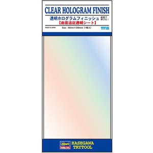 CLEAR HOLOGRAM FINISH(TF15)