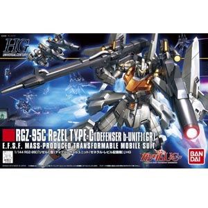  HGUC 1/144 리제 디펜서 b유닛(5060666) - 142